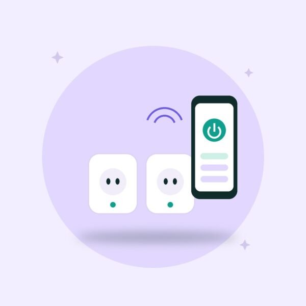 Smart Wi-Fi Plug 2-Pack with App and Voice Control